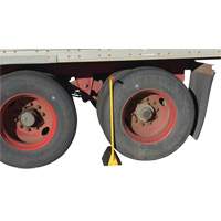 Ergo Handle Wheel Chock, 9-1/4" x 8" x 6", Black OCP Construction Supplies