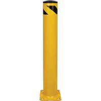 Safety Bollard, Steel, 36" H x 5-1/2" W, Yellow OCP Construction Supplies
