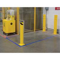 Safety Bollard, Steel, 36" H x 5-1/2" W, Yellow OCP Construction Supplies