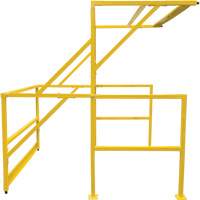 Barri&egrave;re de s&eacute;curit&eacute; pour mezzanine, 70" lo x 77" ha, 78" &eacute;lev&eacute;e, Jaune OCP Construction Supplies