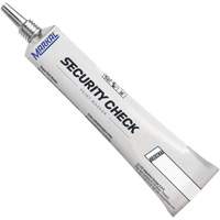 Security Check Paint Marker, 1.7 oz., Tube, White OCP Construction Supplies