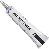 Security Check Paint Marker, 1.7 oz., Tube, Black OCP Construction Supplies