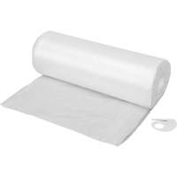 Toile de protection, 400' lo x 9' la, Plastique OCP Construction Supplies