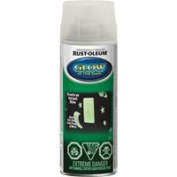 Peinture phosphorescente sp&eacute;cialis&eacute;e, Canette a&eacute;rosol, Transparent OCP Construction Supplies