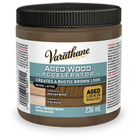 Acc&eacute;l&eacute;rateur de vieillissement du bois Varathane, 236 ml, Canette, Brun OCP Construction Supplies