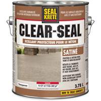 Seal-Krete&reg; Protective Sealer, 3.78 L, Urethane-Based, Satin, Clear OCP Construction Supplies