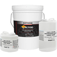 6700 100% Solids Decorative Epoxy, 3 gal., Epoxy-Based, High-Gloss, Grey OCP Construction Supplies