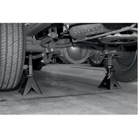 Jack Stands, Locking Pin, 3 tons Capacity, 11-4/5" - 17-9/10" H OCP Construction Supplies