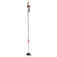 Mini palan &agrave; levier, Lev&eacute;e 15', Cabacit&eacute; 500 lb (0,25 tonne), Chaîne en Acier OCP Construction Supplies