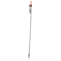 Mini palan &agrave; levier, Lev&eacute;e 10', Cabacit&eacute; 1000 lb (0,5 tonne), Chaîne en Acier OCP Construction Supplies