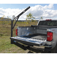 Hitch Mounted Truck Jib Crane, 600 lbs. (0.3 tons) Capacity, 84-5/8" Max. Clearance OCP Construction Supplies