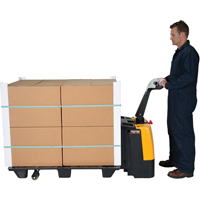 Fully Powered Electric Pallet Truck, 3000 lbs. Cap., 47" L x 25" W OCP Construction Supplies