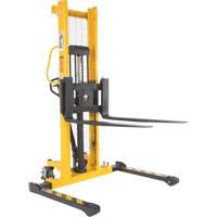 Gerbeur hydraulique manuel, Fonctionnement Pompe manuelle, Capacit&eacute; 2000 lb, Lev&eacute;e max 63" OCP Construction Supplies