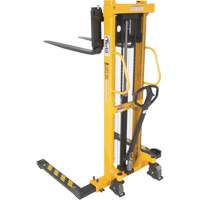 Gerbeur hydraulique manuel, Fonctionnement Pompe manuelle, Capacit&eacute; 2000 lb, Lev&eacute;e max 63" OCP Construction Supplies