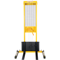 Gerbeur manuel, Fonctionnement Treuil manuel, Capacit&eacute; 770 lb, Lev&eacute;e max 60" OCP Construction Supplies