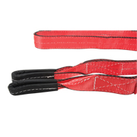 Polyester Sling, Double Ply, Twisted Eye, Type 4, 6'' W x 8' L, 16500 lbs. Vertical Cap. OCP Construction Supplies