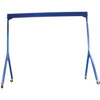 Adjustable Steel Gantry Crane, 20' L, 8000 lbs. (4 tons) Capacity OCP Construction Supplies