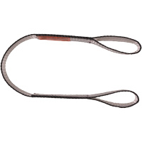 Polyester Web Sling, Double Ply, Double Eye, Type 3, 1" W x 4' L, 3100 lbs. Vertical Cap. OCP Construction Supplies
