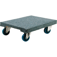 Chariots en bois franc - usage intensif, Roues en Caoutchouc, Capacit&eacute; de 1400 lb, 18" la x 30" p x 7" h OCP Construction Supplies