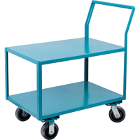 Chariots surbaiss&eacute;s robustes, 2 niveaux, 18" la x 30" p x 41" h, 2400 lb Cap OCP Construction Supplies