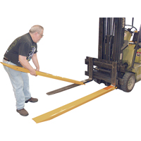 Fork Extensions, 63" L x 7" W, For Fork Width of 6" OCP Construction Supplies