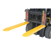 Fork Extensions, 48" L x 7-3/8" W, For Fork Width of 5" OCP Construction Supplies