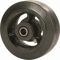 Mold-on Rubber Wheel, 8" (203 mm) Dia. x 3" (76 mm) W, 900 lbs (408 kg.) Capacity OCP Construction Supplies
