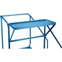 &eacute;chelles roulantes pour l'entretien et les m&eacute;caniciens, Acier, 4 Marches, Hauteur de la plateforme 38" OCP Construction Supplies