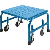 Marche-pied roulant 20 x 16 x 12, 1 marches, Largeur de la marche 18", Hauteur de la plateforme 12", Acier OCP Construction Supplies
