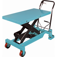 Table &eacute;l&eacute;vatrice robuste &agrave; ciseaux hydraulique, 40" lo x 20-1/8" la, Acier, Capacit&eacute; 2200 lb OCP Construction Supplies