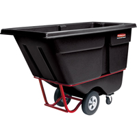 Chariot basculeur en acier, Poly&eacute;thyl&egrave;ne, 1 vg³, Capacit&eacute; de charge de 2100 lb OCP Construction Supplies