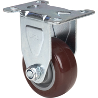 Roulette, Fixe, 3" (76 mm), Polyur&eacute;thane, 230 lb (104 kg) OCP Construction Supplies