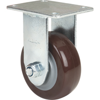 Roulette, Fixe, 4" (101,6 mm), Polyur&eacute;thane, 440 lb (199,58 kg) OCP Construction Supplies