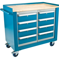 &eacute;tablis de service mobiles industriels, Bois Surface OCP Construction Supplies