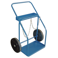 Chariots pour bouteilles de gaz, Roues Caoutchouc, Base de , 1000 lb OCP Construction Supplies