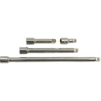 Extension Bar Set, 3/8" Drive, Chrome Finish, 4 Pcs OCP Construction Supplies