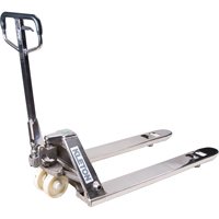Transpalettes manuels, Acier inoxydable, 48" lo x 27" la, Capacit&eacute; 5500 lb OCP Construction Supplies