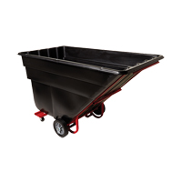 Chariot basculeur en acier, Poly&eacute;thyl&egrave;ne, 1-1/2 vg³, Capacit&eacute; de charge de 1200 lb OCP Construction Supplies