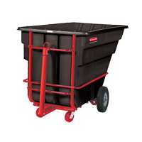 Chariot basculeur en acier, Poly&eacute;thyl&egrave;ne, 1-1/2 vg³, Capacit&eacute; de charge de 2100 lb OCP Construction Supplies