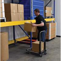 Fold-Up Platform Truck, Stainless Steel, 300 lbs., 28" L x 16" W, 33-1/2" High OCP Construction Supplies