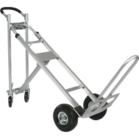 Three-Position Spartan III Convertible Hand Truck, Aluminum, 750 lbs. Capacity OCP Construction Supplies