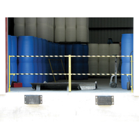 Safety Lift Gate, 10' L x 42-5/8" H, 159" Raised, Yellow OCP Construction Supplies