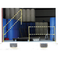 Safety Lift Gate, 10' L x 42-5/8" H, 159" Raised, Yellow OCP Construction Supplies
