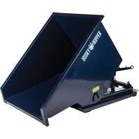 Self-Dumping Hopper, Steel, 2 cu.yd., Blue OCP Construction Supplies