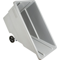 Chariot basculeur en acier, Poly&eacute;thyl&egrave;ne, 0,625 vg³, Capacit&eacute; de charge de 500 lb OCP Construction Supplies