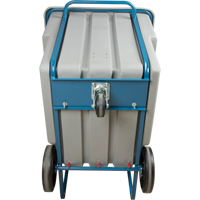 Chariot basculeur en acier, Poly&eacute;thyl&egrave;ne, 1,1 vg³, Capacit&eacute; de charge de 1250 lb OCP Construction Supplies