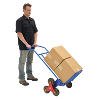 Stair Climbing Hand Truck, Steel Frame, 24" W x 45-3/4" H, 300 lbs. Capacity OCP Construction Supplies