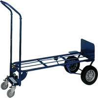 156-S23-Z2 Deluxe Industrial Convertible Hand Truck, Steel, 1000 lbs. Capacity OCP Construction Supplies