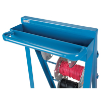 Chariot portatif pour mat&eacute;riaux bobin&eacute;s, Acier, 4 Montants, 24-1/2" la x 49" h x 23" p, Capacit&eacute; de 400 lb OCP Construction Supplies