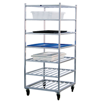 Chariot &agrave; tablettes, 7 Tiers, 28-1/2" la x 69" h x 32" p, Capacit&eacute; 525 lb OCP Construction Supplies